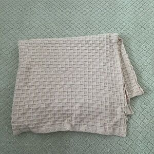 Swans Island NWOT Baby Girl Crib Woven Pink Blanket